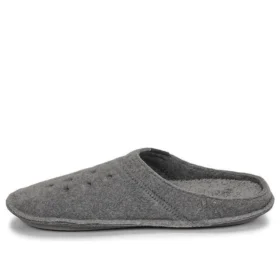 Classic Slipper Casual Thicken Stay Warm Shoe Unisex Gray