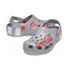 Coca Cola x Crocs Crossover Light X Outdoor Flat Heel Casual Sports Unisex Gray Sandals