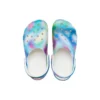 Colorful Crocs Beach Unisex Multi-Color White Sandals