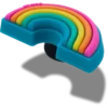 Colors of the Rainbow Jibbitz™ Charms