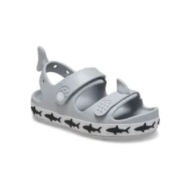 Crocband Cruiser Shark Sandals “Grey”