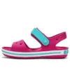 Crocband Strap Closure Sandals “Pink Blue”