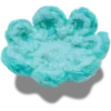 Crochet Blue Flower Jibbitz™ Charms