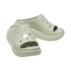Crush High Shine Slides “Light Green”