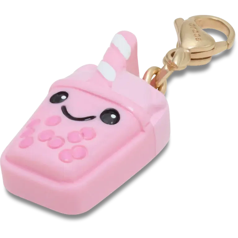 Cute Pink Boba Charm Jibbitz Shoe Charm Cute Pink Boba Charm Jibbitz Shoe Charm