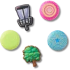Disc Golf 5 Pack Jibbitz™ Charms