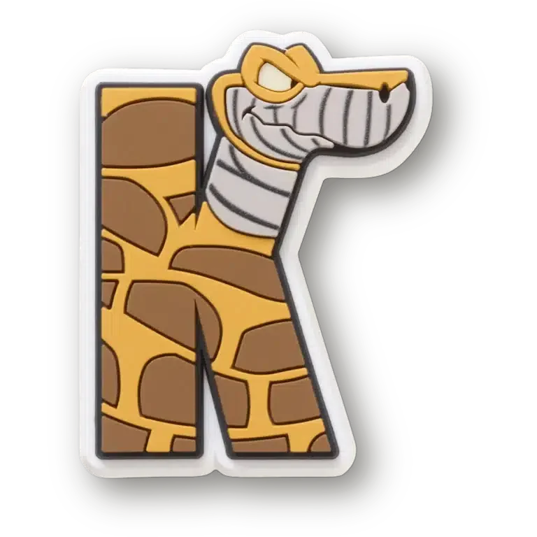Disney Character Letter K Jibbitz™ Charms Disney Character Letter K Jibbitz™ Charms