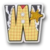 Disney Character Letter W Jibbitz™ Charms Disney Character Letter W Jibbitz™ Charms