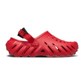 Echo Clog ‘Varsity Red’