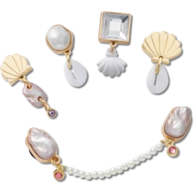 Elevated Pearl 5 Pack Jibbitz™ Charms