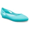 Flat ice blue Sandals