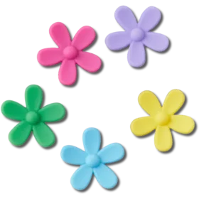 Flower Power 5 Pack Jibbitz™ Charms