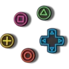 Game Controller 5 Pack Jibbitz™ Charms Game Controller 5 Pack Jibbitz™ Charms