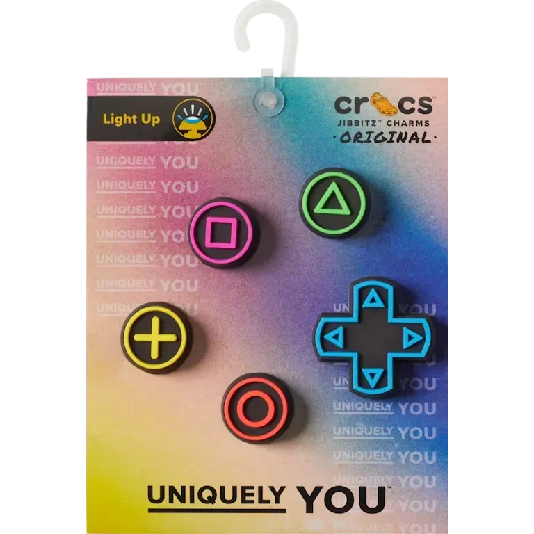 Game Controller 5 Pack Jibbitz™ Charms Game Controller 5 Pack Jibbitz™ Charms