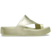 Getaway Metallic Platform Toe Loop Getaway Metallic Platform Toe Loop