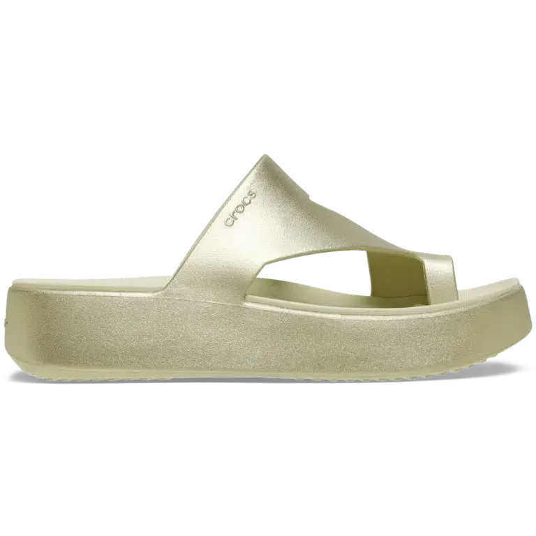 Getaway Metallic Platform Toe Loop Getaway Metallic Platform Toe Loop