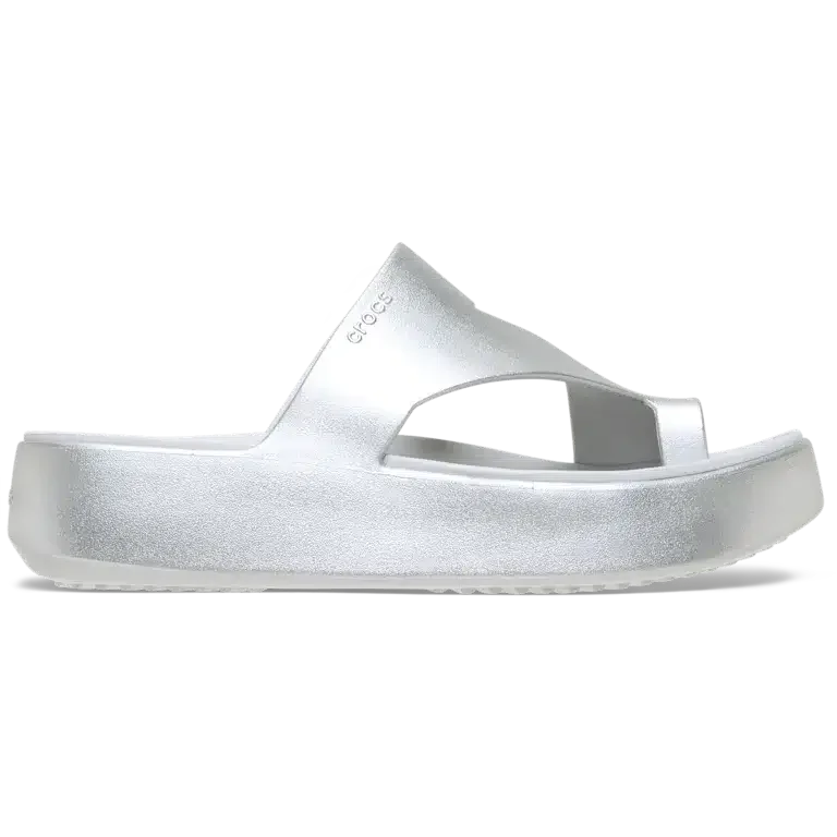 Getaway Metallic Platform Toe Loop Getaway Metallic Platform Toe Loop