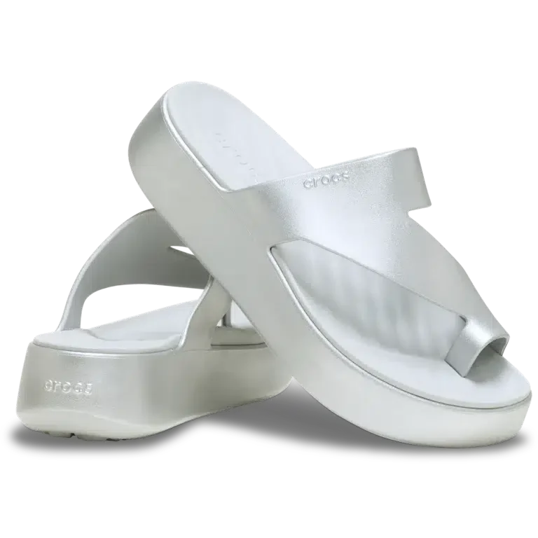 Getaway Metallic Platform Toe Loop Getaway Metallic Platform Toe Loop