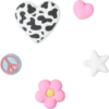 Girly Icon 5 Pack Jibbitz™ Charms