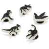 Glow in the Dark Dino 5 Pack Jibbitz Shoe Charm