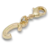 Gold Letter C Charm Jibbitz™ Charms