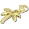 Gold Palm Tree Charm Jibbitz Charm