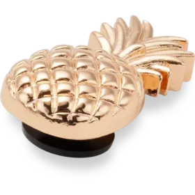 Gold Pineapple Jibbitz Shoe Charm