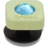 Green Pvc Square Smt Gem Jibbitz™ Charms
