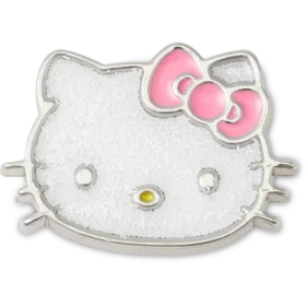 Hello Kitty Glitter Cat Jibbitz Shoe Charm