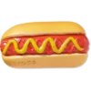 Hot Dog Dipped in Mustard Jibbitz™ Charms
