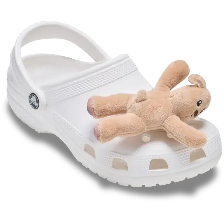 Huggitz Brown Puppy Jibbitz Shoe Charm Huggitz Brown Puppy Jibbitz Shoe Charm