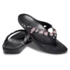 Kadee 2 Printed Flip Flops “Floral Black”