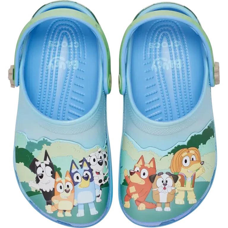 Toddler Bluey Best Buddies Classic Clog Toddler Bluey Best Buddies Classic Clog