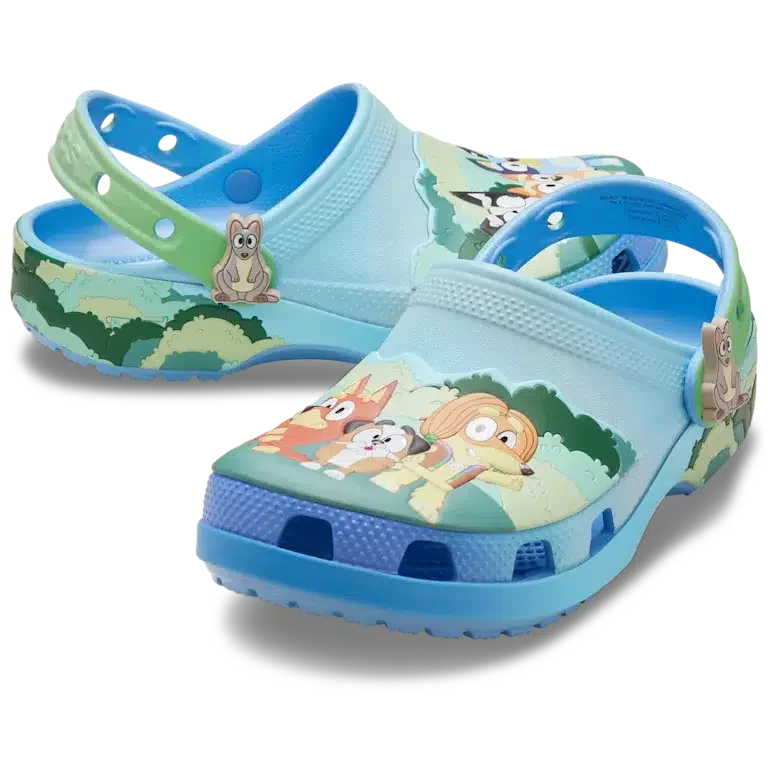 Toddler Bluey Best Buddies Classic Clog Toddler Bluey Best Buddies Classic Clog