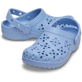 Kids’ Classic Floral Cut-Out Clog