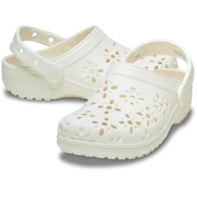 Kids’ Classic Floral Cut-Out Clog