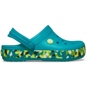 Kids’ Crocband Glow Confetti Band Clog