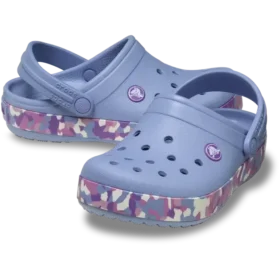 Kids’ Crocband Glow Confetti Band Clog