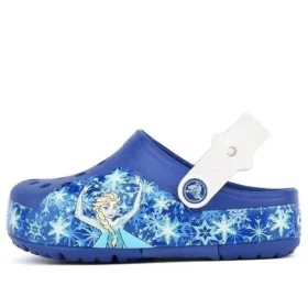 light Frozen Clogs “Blue White”