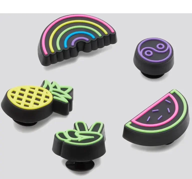 Lights up Fun 5 Pack Jibbitz Shoe Charm Lights up Fun 5 Pack Jibbitz Shoe Charm