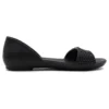 Lina Embellished D”Orsay Flat “black”