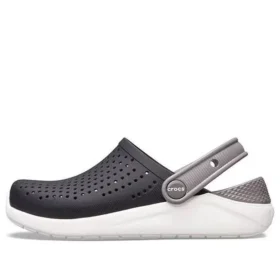 LiteRide Clogs “Black Grey White”