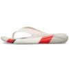 LiteRide Colorblock Slides “White Red”