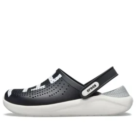 LiteRide Logo Clogs “Black White”