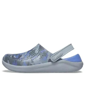 LiteRide Printed Camo Clogs “Blue Grey”