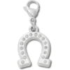 Lucky Silver Horseshoe Charm Jibbitz Charm