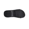 Mega Crush Pearl Ruffle Sandal “Black”