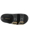 Metallic Buckle Saturday Sandal “Black”
