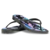 Miami Round Toe Dark Floral Flip Miami Round Toe Dark Floral Flip