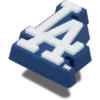Mlb Los Angeles Dodgers Jibbitz™ Charms